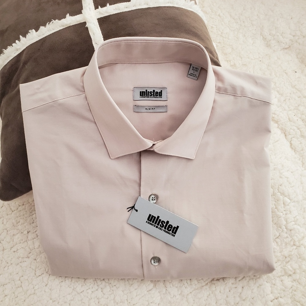 NEW Unlisted by Kenneth Cole Dress Shirt